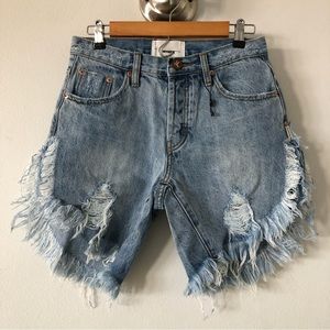One Teaspoon Distressed Denim Sz 25